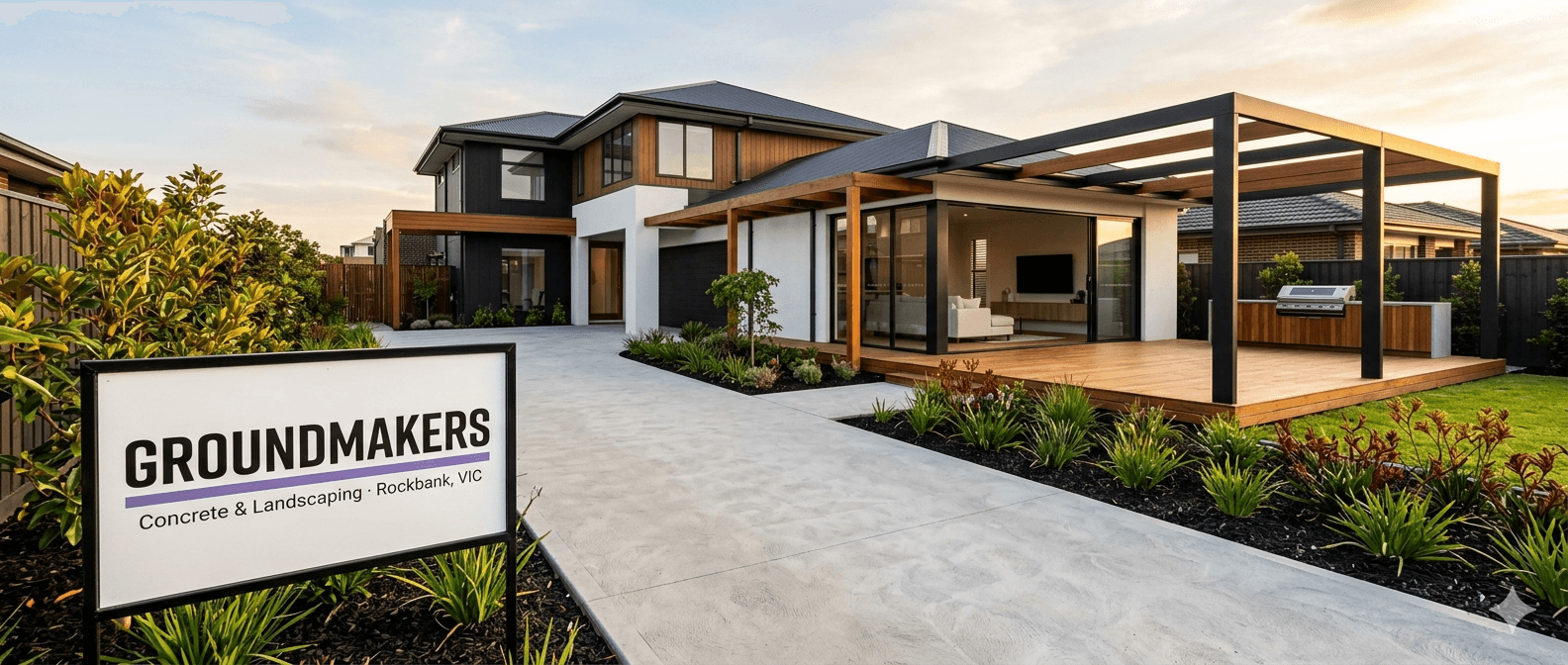 Groundmakers — Concrete & Landscaping Melbourne's West